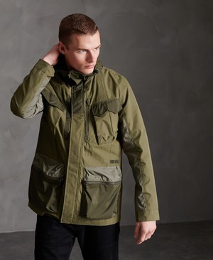 Superdry Ruha Code Pocket Férfi Kabát Khaki | GSYXQ2150